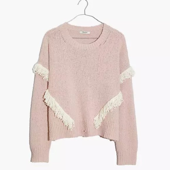 Madewell Montford Fringe Pullover Sweater - Picture 7 of 7